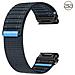Cinturino Per Orologio In Nylon Per Garmin Fenix 8/5/6/7x Pro /epix 935/965 Blue 22 Mm - Foto miniatura 3