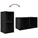 Set di mobili TV 8 pz Rovere Nero Legno ingegnerizzato - Foto miniatura 7