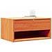 Comodino Cera marrone 50 x 32.5 x 24 cm Legno di pino massello - Foto miniatura 3