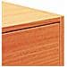 Comodino Cera marrone 50 x 32.5 x 24 cm Legno di pino massello - Foto miniatura 9