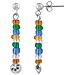 Ciondolo In Argento E Cristallo Multicolore Sw In Argento 925 - Foto miniatura 1
