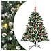 Albero di Natale artificiale con 150 LED Verde 120 cm - Foto miniatura 1