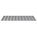 Dischi Quadrati 4 pcs Argento 90 x 50 cm Alluminio - Foto miniatura 4