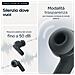 Moto Buds Bass Auricolare True Wireless Stereo (TWS) In-ear Musica e Chiamate Bluetooth Nero - Foto miniatura 12