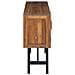 Supporto TV Naturale 110 x 30 x 75 cm Legno di teak solido - Foto miniatura 7