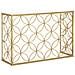 Consolle Star Marble In Ferro E Resina Effetto Marmo - 120 X 40 X H 80 Cm - Foto miniatura 1