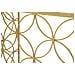Tavolo Consolle Vkh619-oro-marmo-120x40x80 Cm - Foto miniatura 5