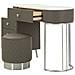 Consolle Trucco Vkh23-grigio-legno-120x40x75 Cm - Foto miniatura 3