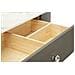 Consolle Trucco Vkh23-grigio-legno-120x40x75 Cm - Foto miniatura 5