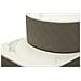 Consolle Trucco Vkh23-grigio-legno-120x40x75 Cm - Foto miniatura 6