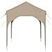 Tenda per feste a pop-up 194 x 194 x 245 cm Crema - Foto miniatura 6