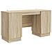Scrivania Rovere Sonoma 142,5 x 50 x 75 cm Legno ingegnerizzato - Foto miniatura 1