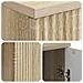 Scrivania Rovere Sonoma 142,5 x 50 x 75 cm Legno ingegnerizzato - Foto miniatura 7