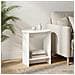 Tavolo laterale Bianco 50 x 39,5 x 55 cm Legno ingegnerizzato - Foto miniatura 2