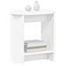 Tavolo laterale Bianco 50 x 39,5 x 55 cm Legno ingegnerizzato - Foto miniatura 3