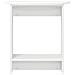 Tavolo laterale Bianco 50 x 39,5 x 55 cm Legno ingegnerizzato - Foto miniatura 4