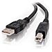 Cavo USB - USB (M) a USB Type B (M) - USB 2.0 - 5 m - nero - Foto miniatura 1