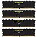 Memoria Vengeance LPX Black 64GB (4x16GB) DDR4 2666MHz DIMM CL16 Unbuffered - Foto miniatura 1