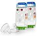 Set 2 Tettarelle Anatomica Flusso Medio Silicone 6m+ - Foto miniatura 3