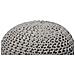 Pouf Poggiapiedi In Tessuto Grigio Chiaro 50 X 35 Cm Conrad - Foto miniatura 30