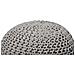 Pouf Poggiapiedi In Tessuto Grigio Chiaro 50 X 35 Cm Conrad - Foto miniatura 16
