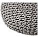 Pouf Poggiapiedi In Tessuto Grigio Chiaro 50 X 35 Cm Conrad - Foto miniatura 34