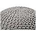Pouf Poggiapiedi In Tessuto Grigio Chiaro 50 X 35 Cm Conrad - Foto miniatura 17