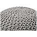 Pouf Poggiapiedi In Tessuto Grigio Chiaro 50 X 35 Cm Conrad - Foto miniatura 27