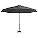 Ombrellone A Sbalzo Con Palo In Alluminio Antracite 300 Cm - Foto miniatura 5