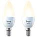 RB 245-2 Lampadina Smart LED E14 5.3 W 470 Lumen Dimmerabile Set di 2 Pezzi - Foto miniatura 2