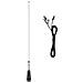 Pacchetto Antenna Cb Pni Led 2000 Lunghezza 90 Cm E Staffa Di Montaggio Su Tronco Pni T941 - Foto miniatura 1