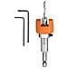 512004, Drill, Singolo, Hardwood, Legno dolce, Legno, High-Speed Steel (HSS) , Attacco esagonale, Arancione, Argento - Foto miniatura 1
