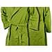 Accappatoio Con Cappuccio In Microfibra Adulto Unisex In Tinta Unita Vari Colori S Verde - Foto miniatura 10