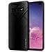 Custodia Compatibile Con Samsung Galaxy S10 Plus - Ottica A Strisce In Opale Nero - Coperchio Protettivo In Vetro Temperato E Silicone Tpu - Foto miniatura 1