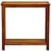Tavolo Consolle Da Giardino 80x35x75cm Legno Massello Di Acacia - Foto miniatura 2