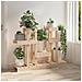 Supporto per Piante 104,5x25x77,5 cm in Legno Massello di Pino - Foto miniatura 2