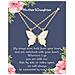 Collana Con Ciondolo A Farfalla, Confezione Da 2 Gold - Foto miniatura 5