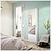 Scarpiera Eugene, Armadio Portascarpe Alta A 1 Anta, Mobile Portascarpe Moderno, Armadio Da Ingresso Con Specchio, 50x22h180 Cm, Bianco - Foto miniatura 1