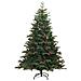 Albero Natale Artificiale Incernierato Con Pigne E Bacche 210cm - Foto miniatura 8