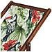 Set Di 2 Sedie A Sdraio Legno Acacia Scuro Motivo Tucani Multicolore Anzio - Foto miniatura 4