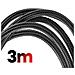 Cavo Hdmi 2.0 Ultra Hd 4k 60hz Nylon 3 Metri Connettori Placcati Oro, Nero - Foto miniatura 5