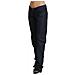 Jeans Denim Da Donna Dritti A Vita Bassa Blu Scuro - W26 - Foto miniatura 2