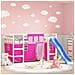 Tende Per Letto A Soppalco Rosa In Poliestere - Foto miniatura 1