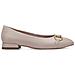 Powder Elegant Closed Ballerinas Ballerine Pelle Scarpe Donna Beige Eu 38, 1-22107-20 508 - Foto miniatura 1