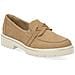 Beige Casual Closed Loafers Mocassino Pelle Scamosciata /nabuk Scarpe Donna Beige Eu 38, D1h01-60 - Foto miniatura 1