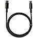 Cavo Di Ricarica E Trasferimento Usb-c-lightning 20w 2m, Nero - Foto miniatura 2