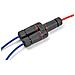 Connettore per cavo Adattatore a Y da RJ45 femmina a 2 x RJ45 femmina Cat. 6 IP68 polvere e impermeabile per esterni - Foto miniatura 3