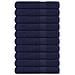 Asciugamani 10 Pz Blu Marino 100x200 Cm 360 G/m 100% Cotone - Foto miniatura 1