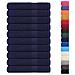 Asciugamani 10 Pz Blu Marino 100x200 Cm 360 G/m 100% Cotone - Foto miniatura 2