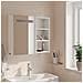 Armadietto Bagno con Specchio e LED Bianco 60x13x52 cm - Foto miniatura 3